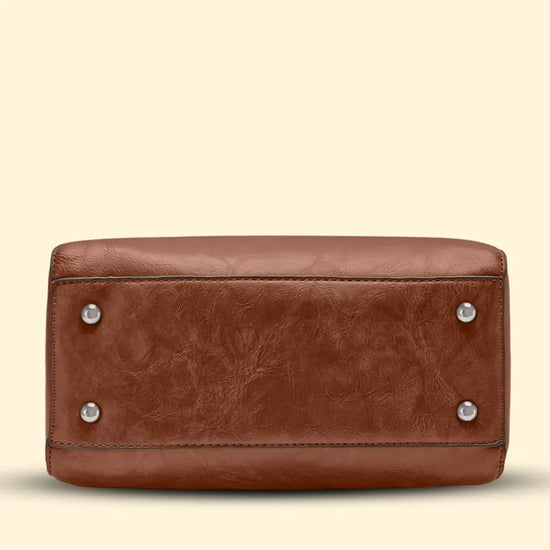 Timeless-Elegance-Satchel-Handbag-Tan-Stylish-Front-View