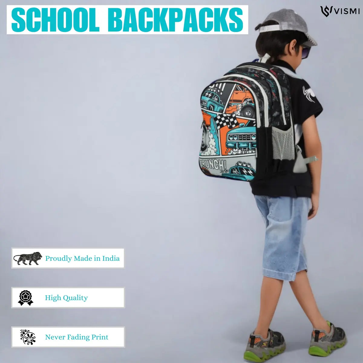 Everyday Essentials Elementary School Bag - Mustang Marvel
