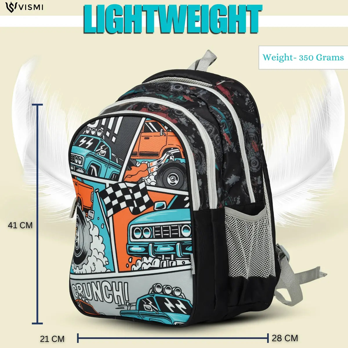 Everyday Essentials Elementary School Bag - Mustang Marvel