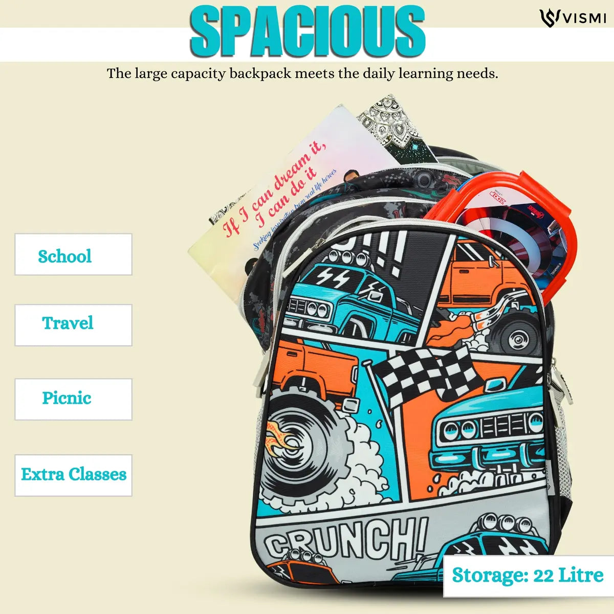 Everyday Essentials Elementary School Bag - Mustang Marvel