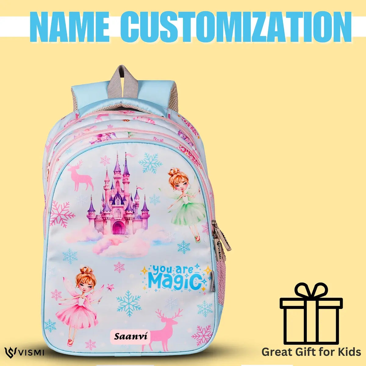 Everyday Essentials Elementary School Bag - Frozen Princess Blue