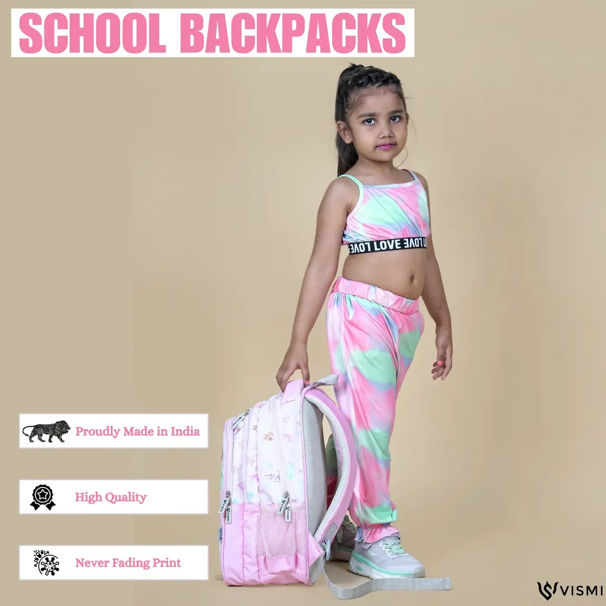 Everyday Essentials Elementary School Bag - Frozen Princess Pink