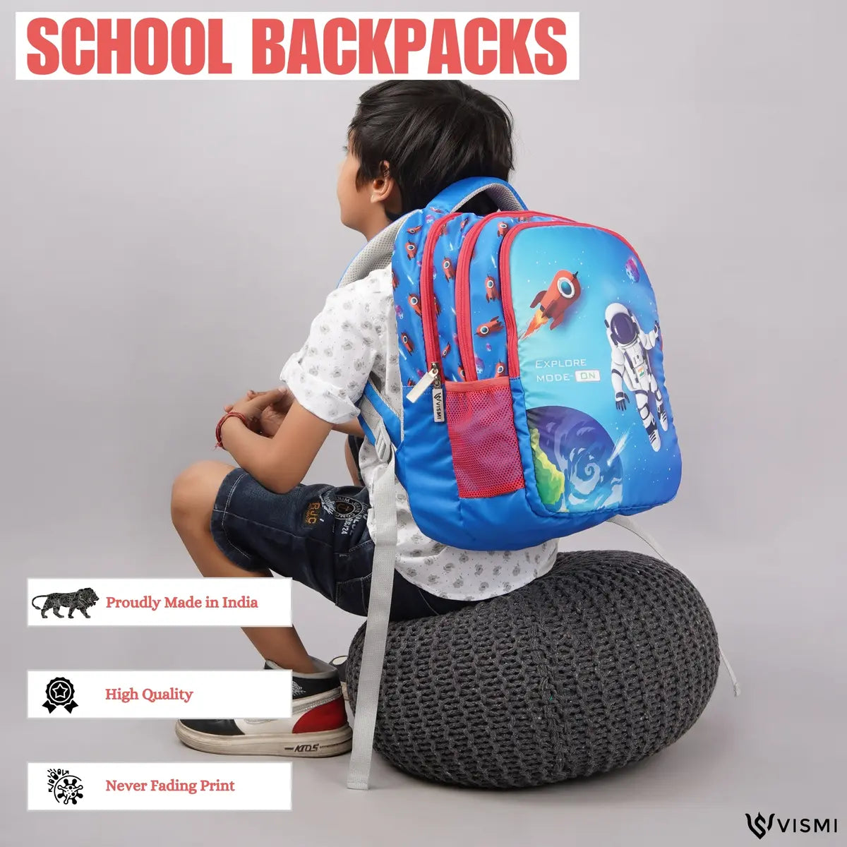 Everyday Essentials Elementary School Bag - Space Astronaut