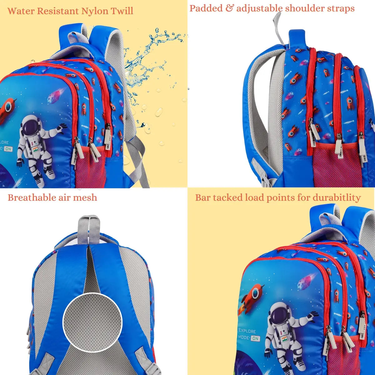 Everyday Essentials Elementary School Bag - Space Astronaut