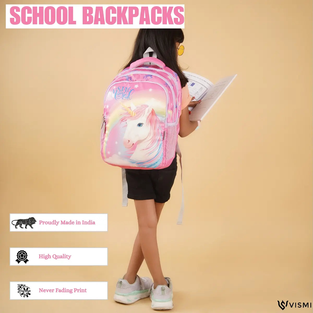 Everyday Essentials Elementary School Bag - Unicorn