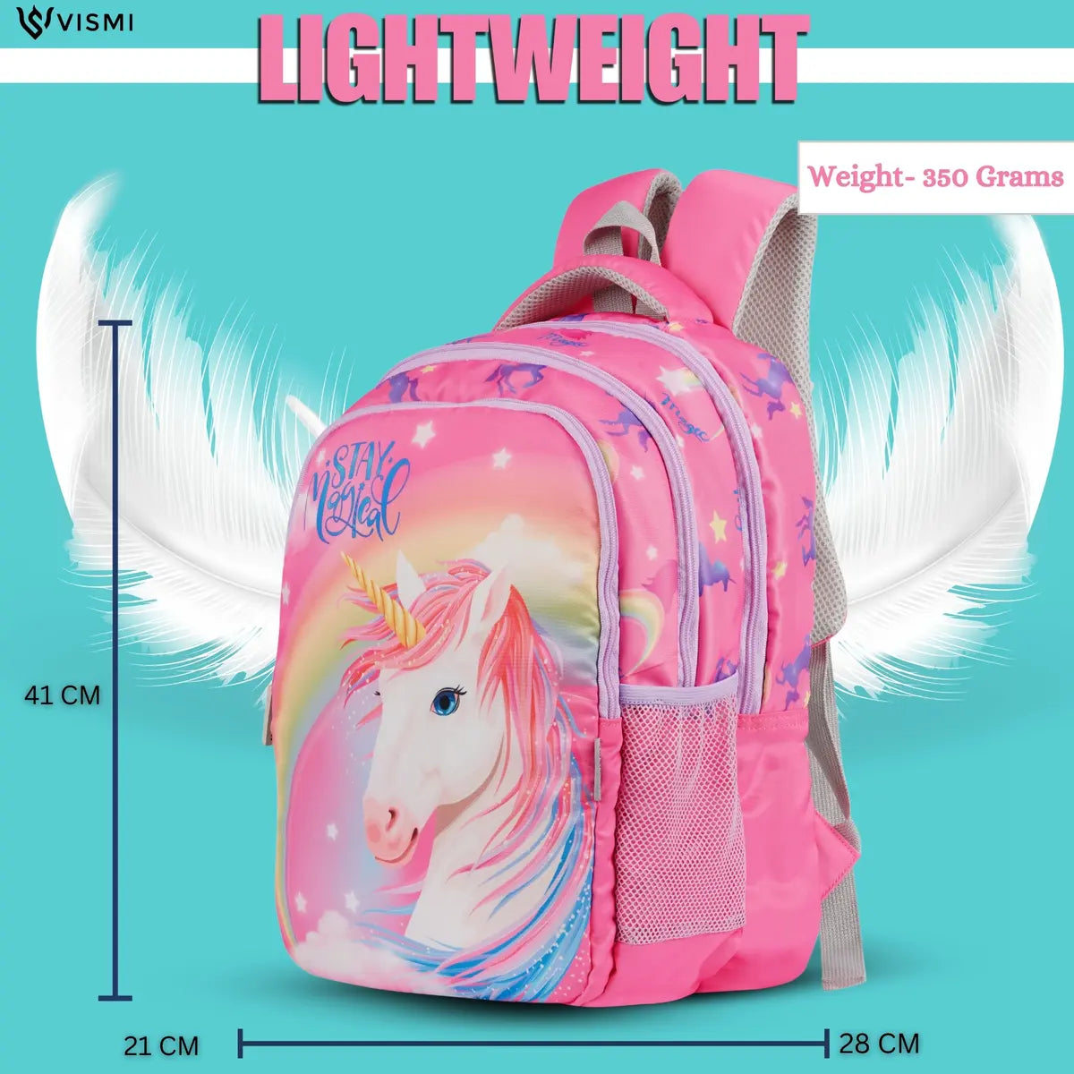 Everyday Essentials Elementary School Bag - Unicorn