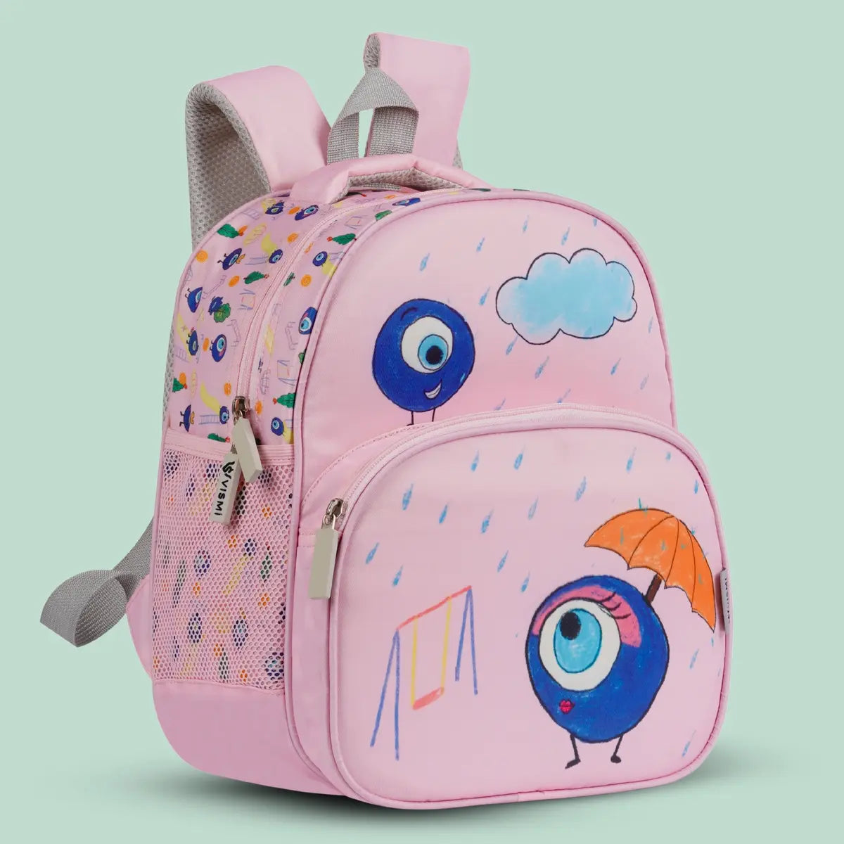 Everyday Essentials Pre School Bag - Evil Eye Pink