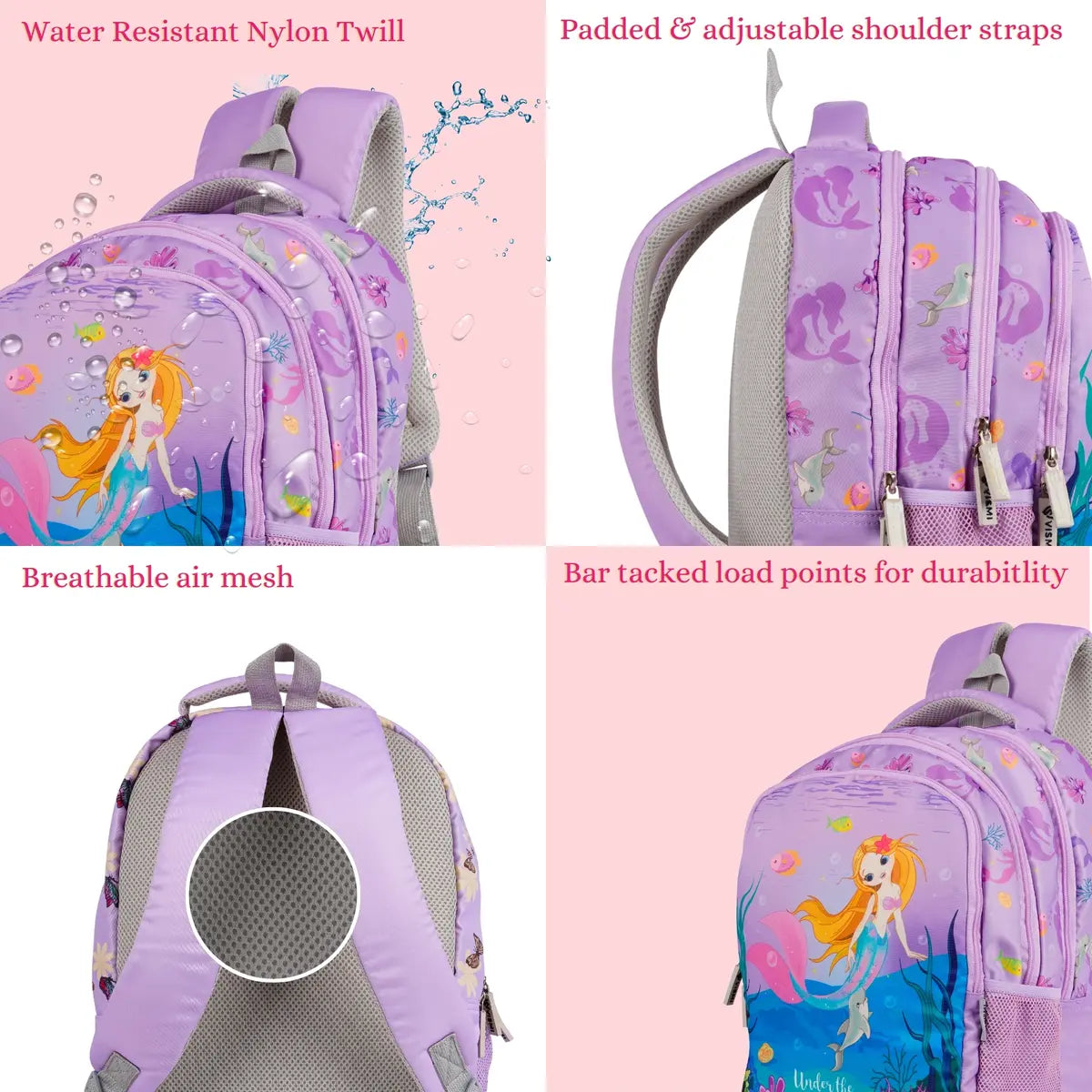 Everyday Essentials Elementary School Bag - Mermaid