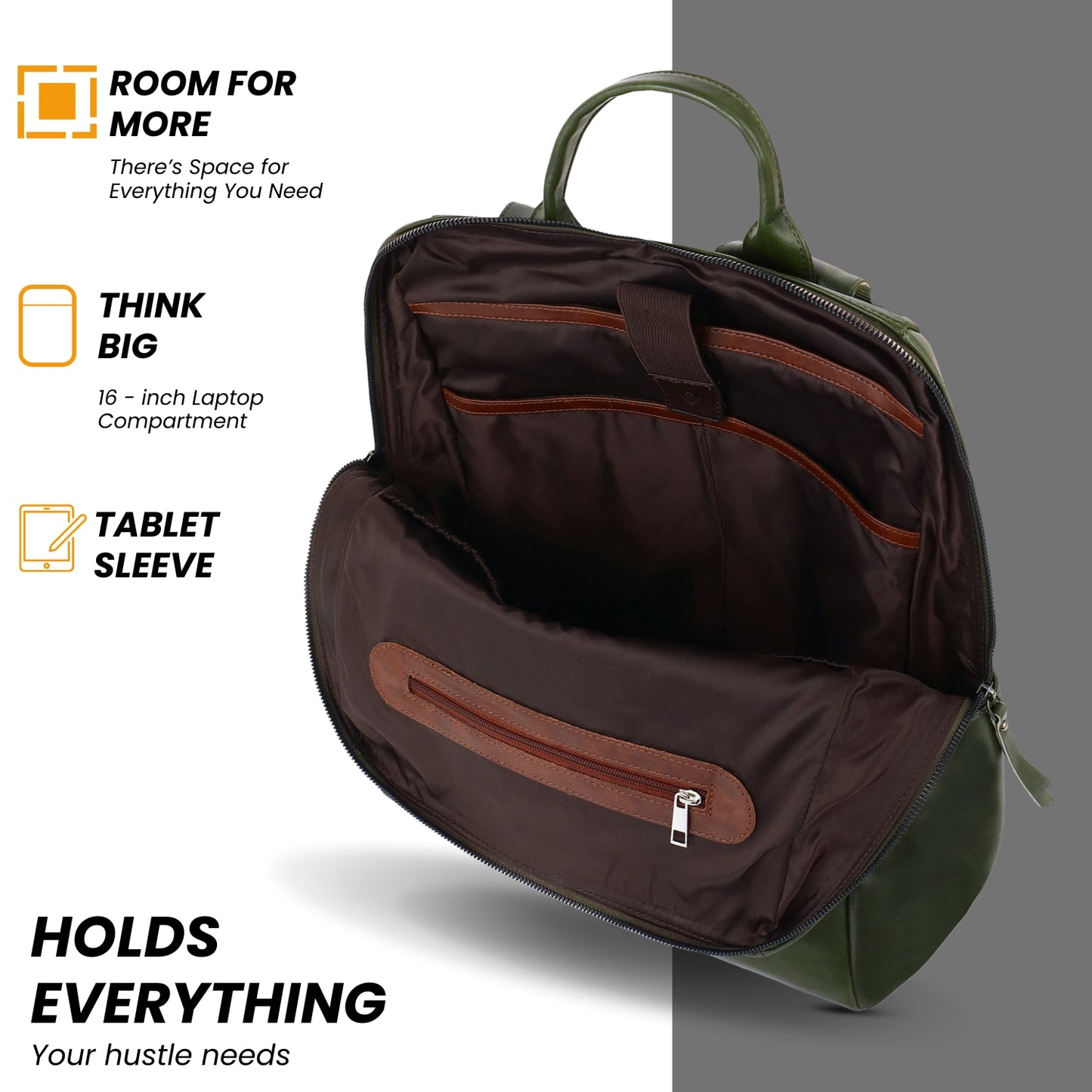Classic-Olive-Green-Laptop-Backpack–Timeless-ProGear-Professional-Work-Bag