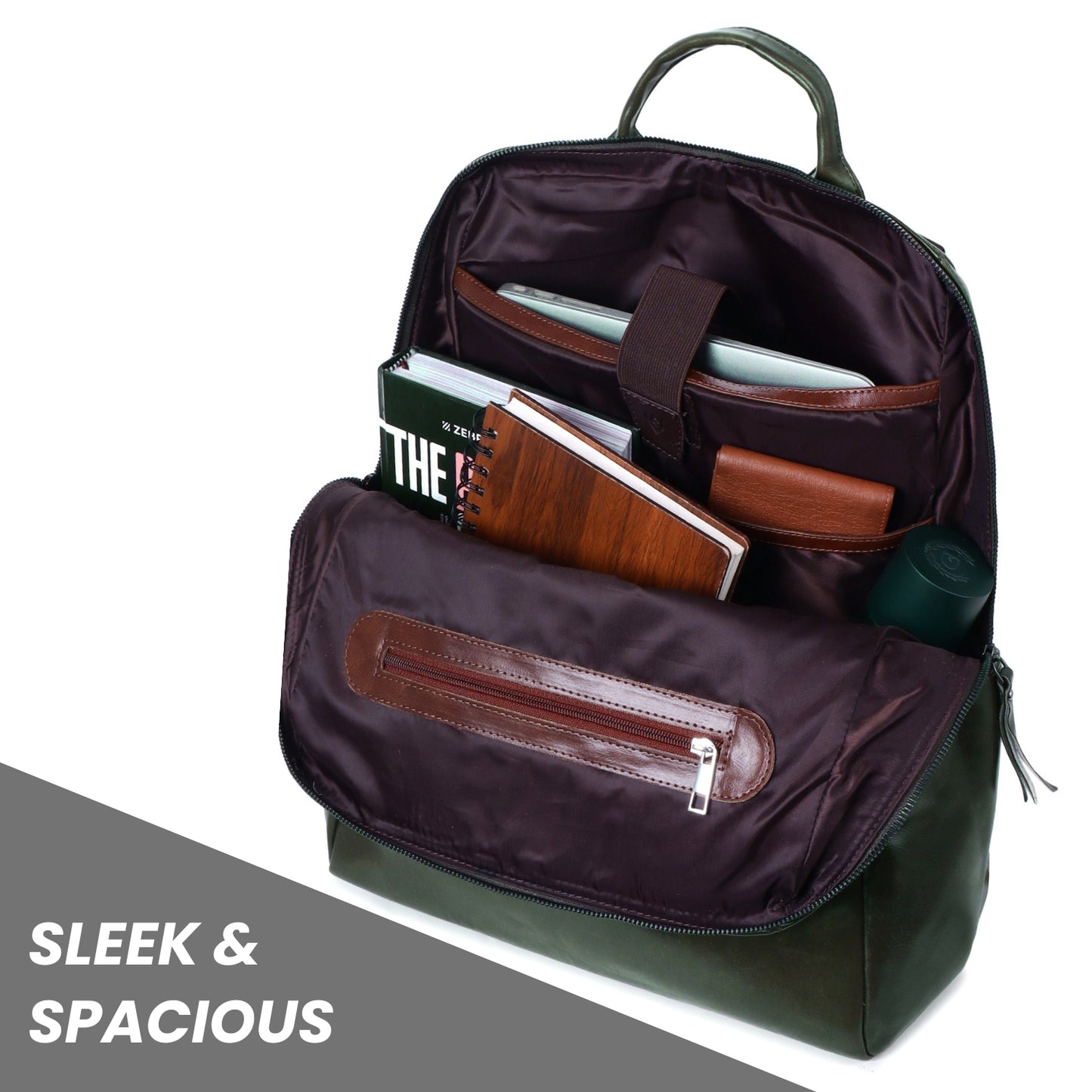 Spacious-Olive-Green-Laptop-Backpack–Timeless-ProGear-Business-Travel-Bag