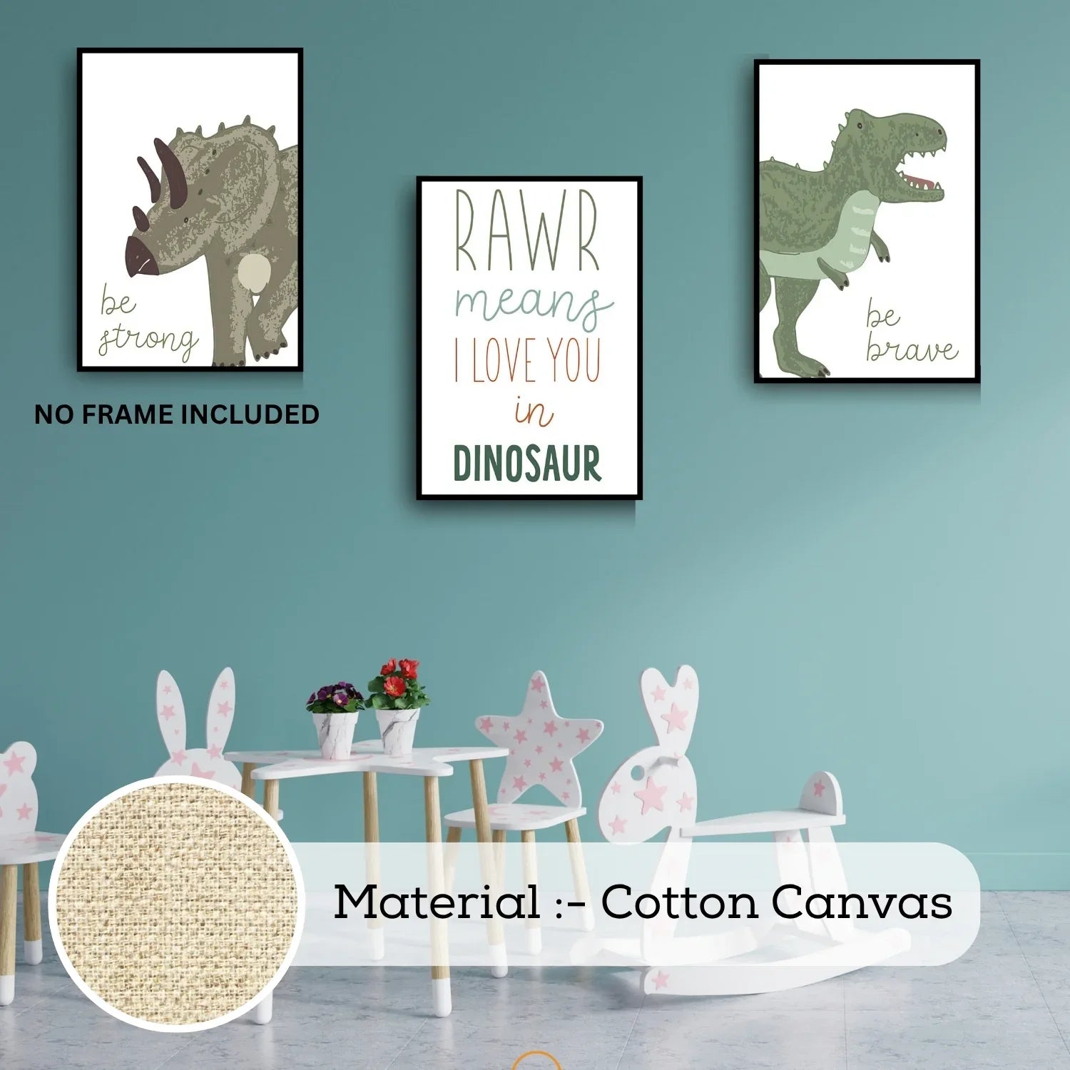 Cute-Animal-Prints–Set-of-3-Kids-Wall-Poster-Unframed-Nursery-Art