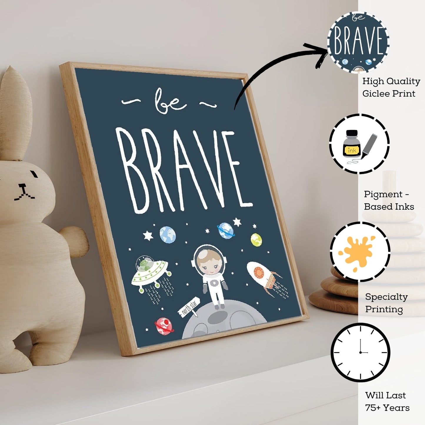 Nursery-Wall-Decor–Be-Happy-Be-Brave-Be-You-Poster-Set
