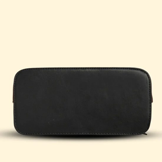 Timeless-Luxe-Womens-Sling-Bag-Black-Premium-Leather-Finish
