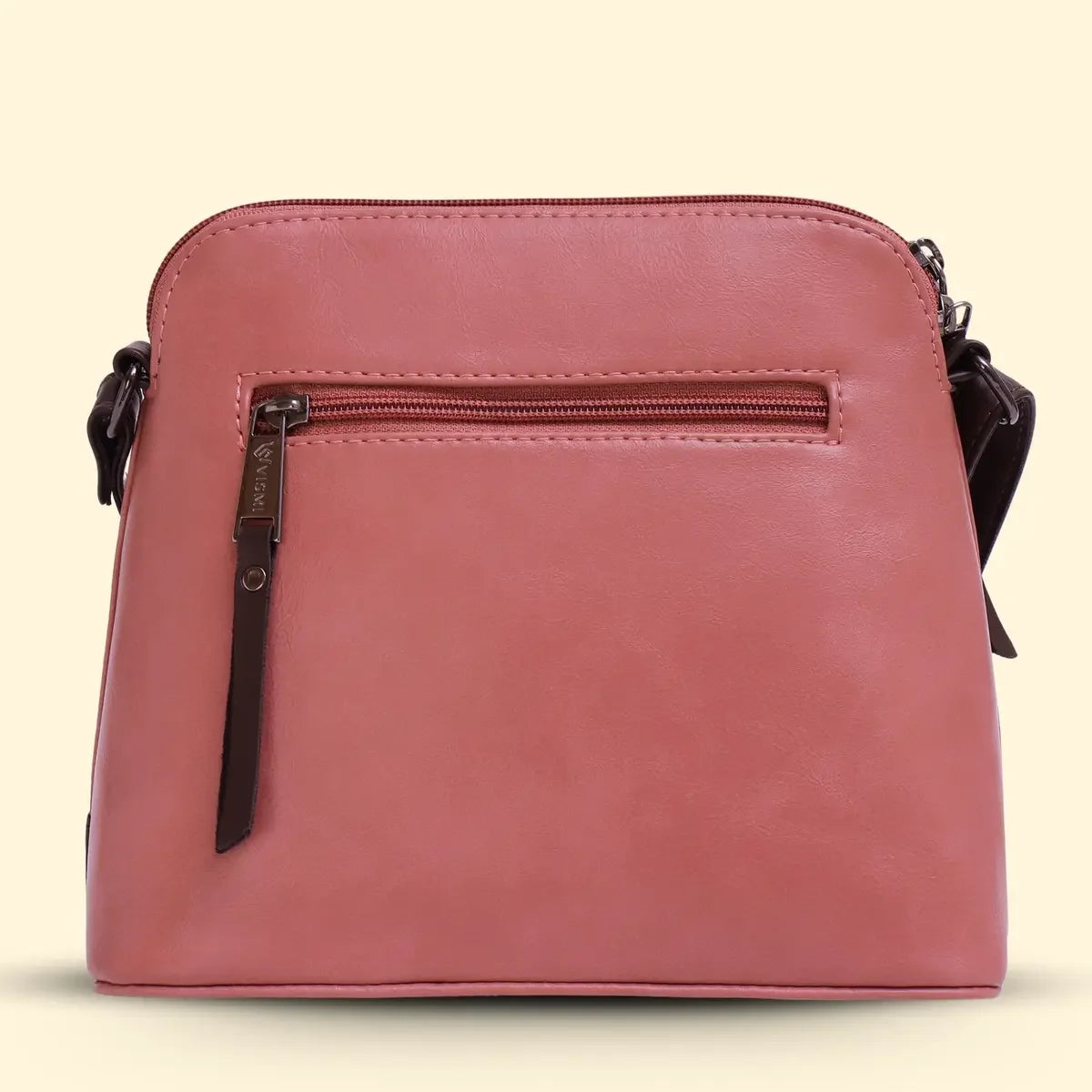 Timeless-Luxe-Womens-Sling-Bag-Blush-Pink-Office-and-Travel-Use
