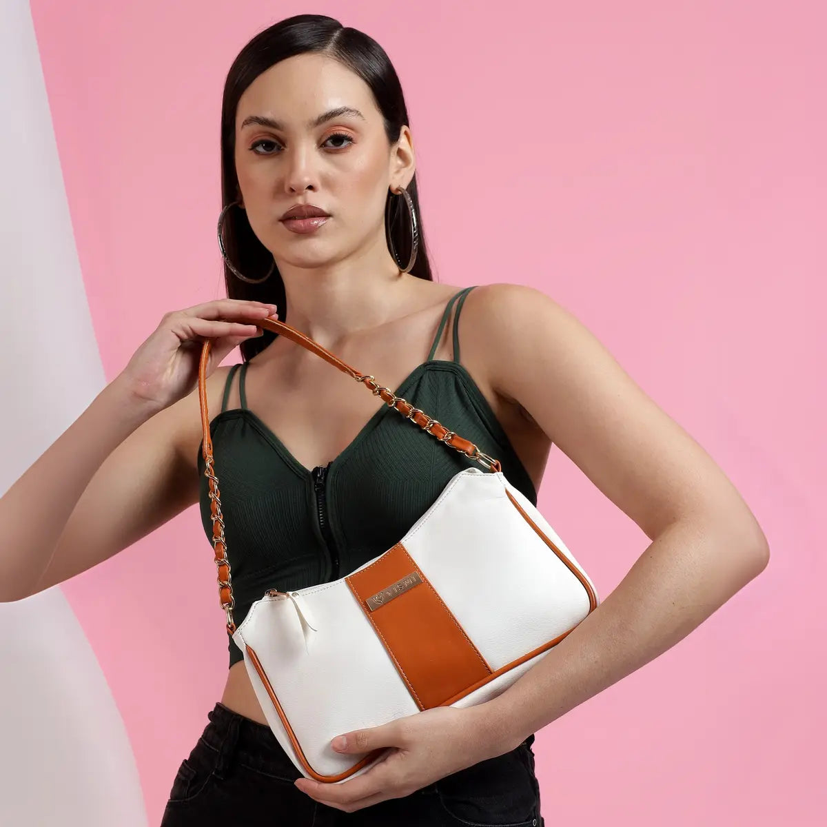 Timeless Glam Evening Bag - White