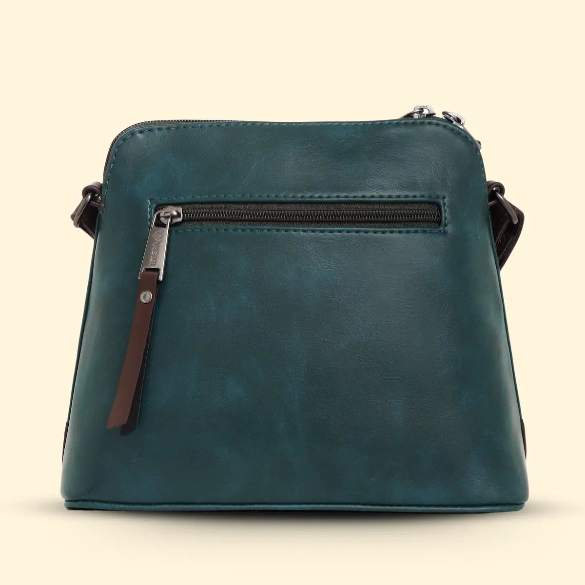 Timeless Luxe Women's Sling Bag - Teal blue