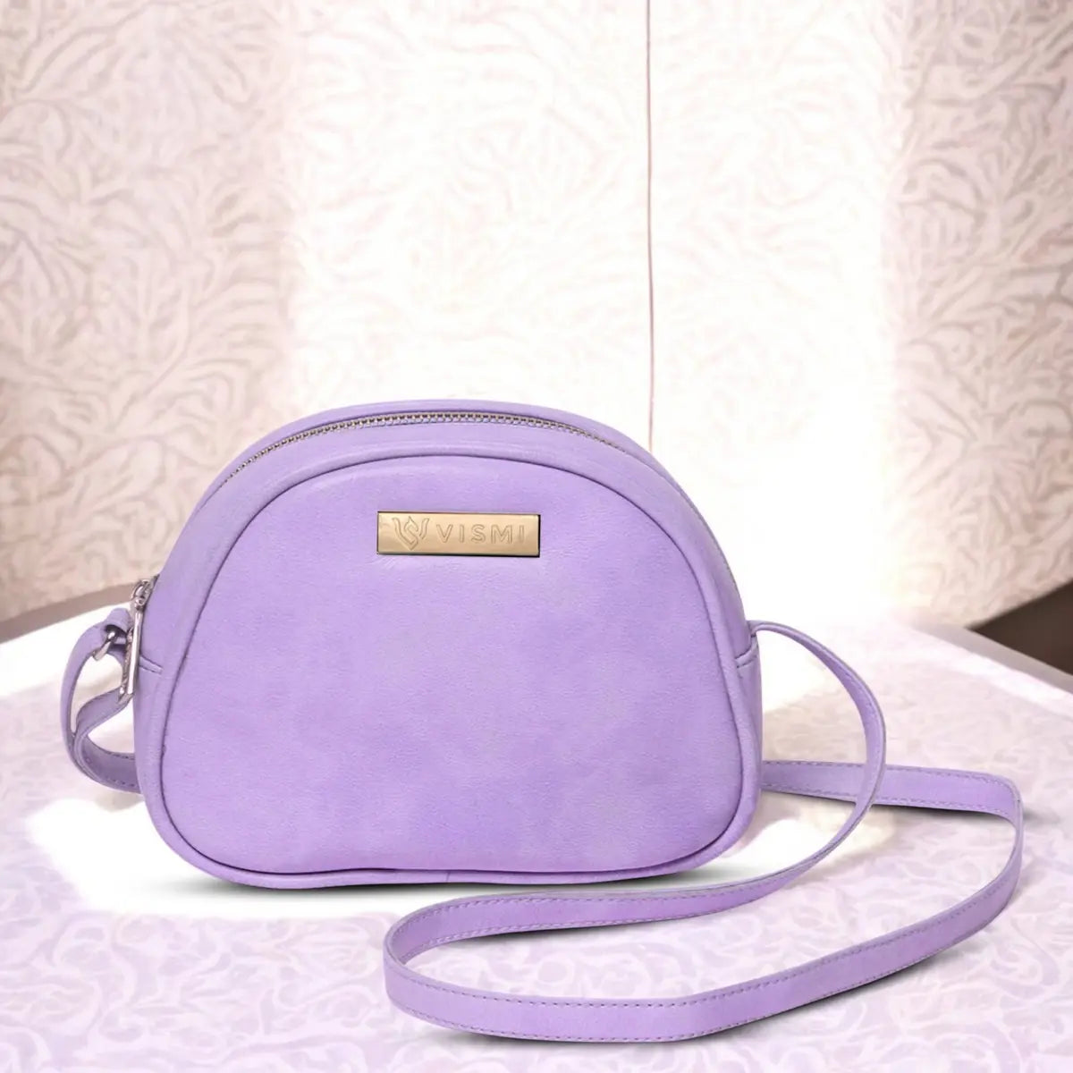 Timeless Chic Women's Sling Bag - Lavender