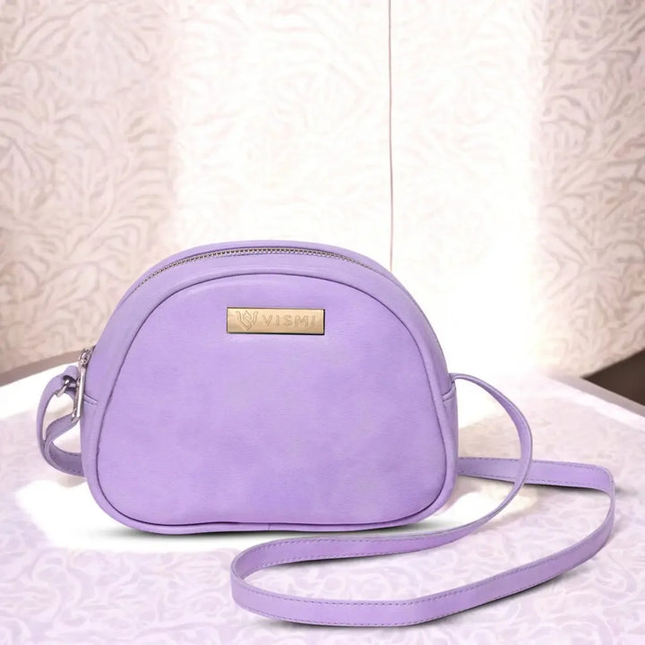 Timeless Chic Women's Sling Bag - Lavender