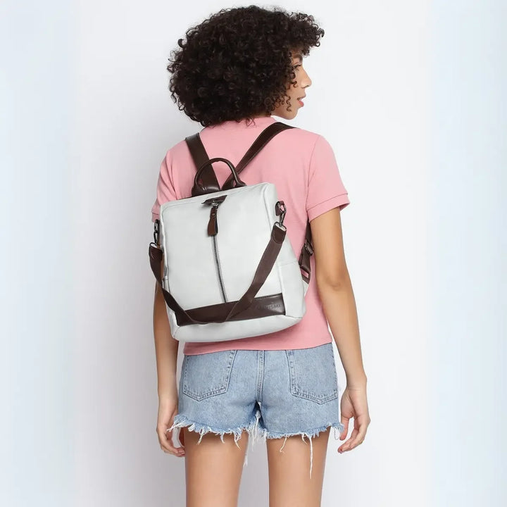Stylish-Grey-Backpack-Handbag-for-Women