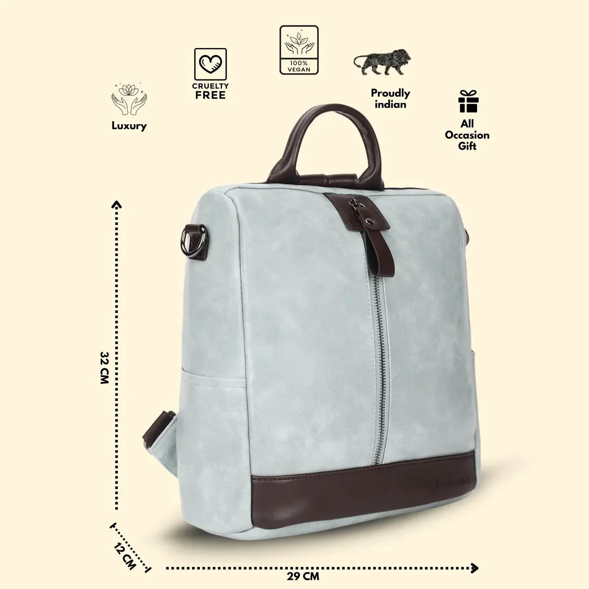 Timeless-Grey-Backpack-Handbag-for-Girls