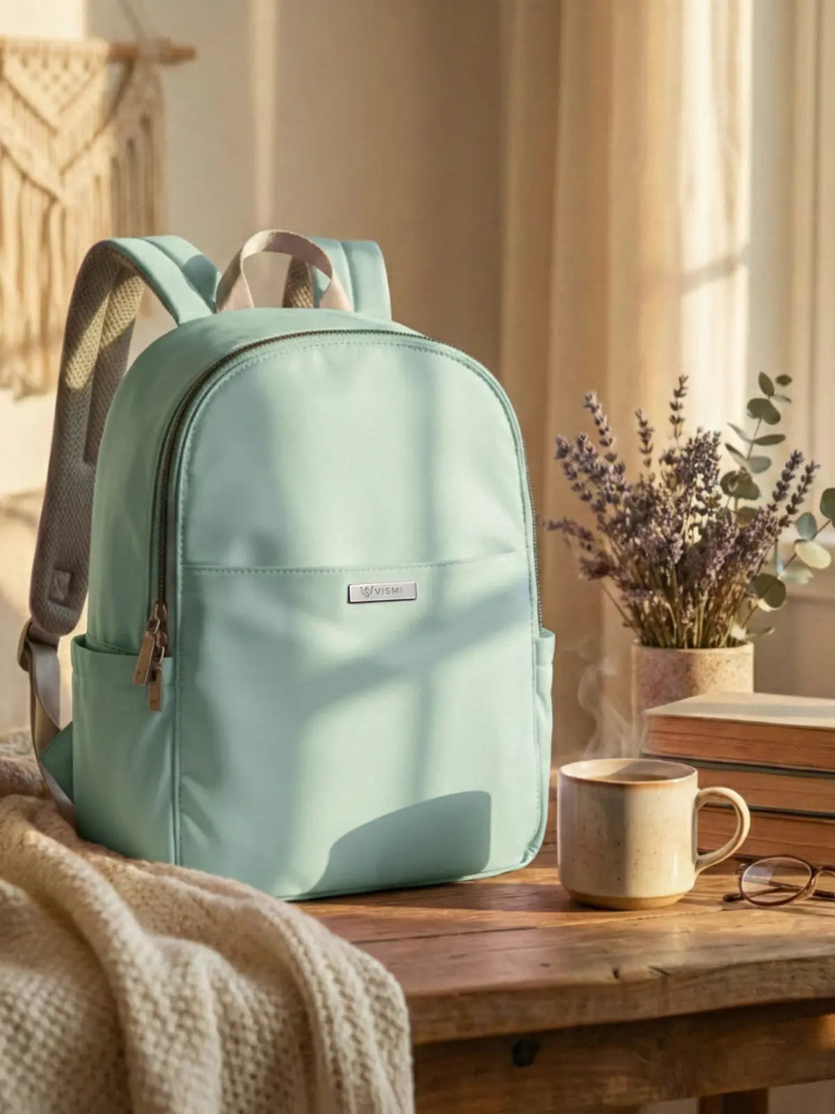 Everyday Essentials Women Backpack - Turquoise