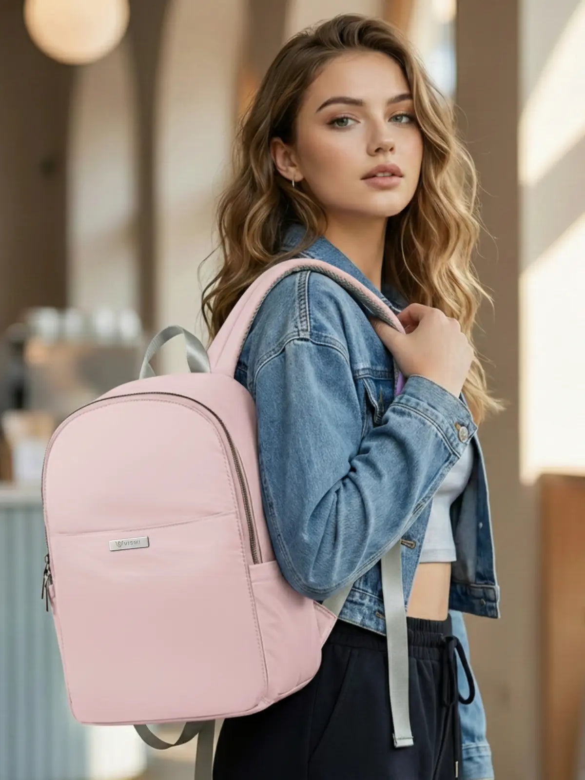 Everyday Essentials Women Backpack - Pink