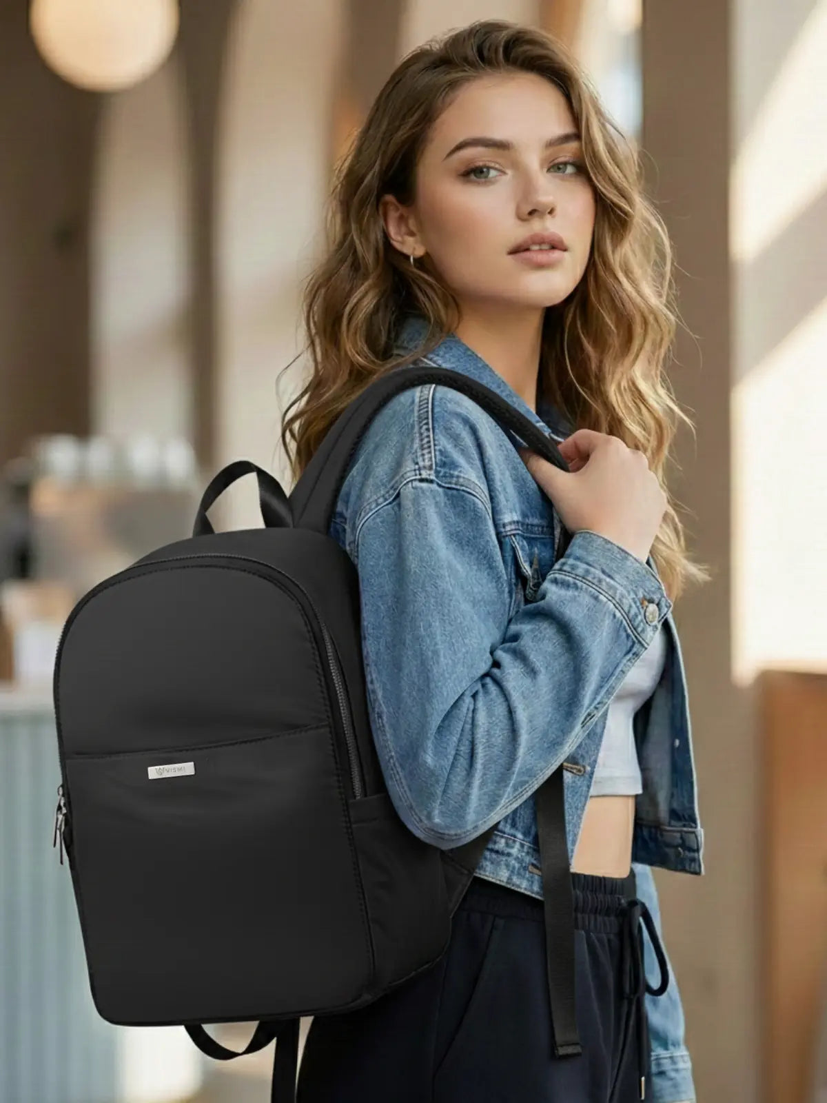 Everyday Essentials Women Backpack - Black