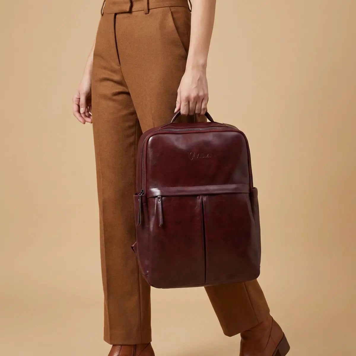 Timeless Voyager Laptop Backpack - Wine