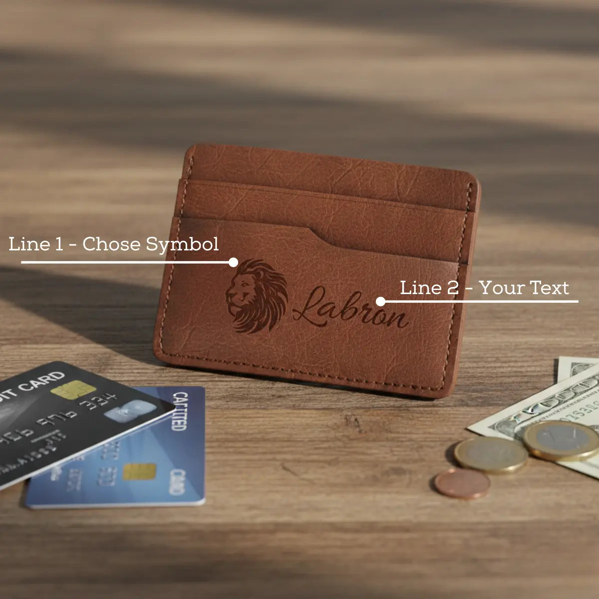 Formé Card Holder - Tan