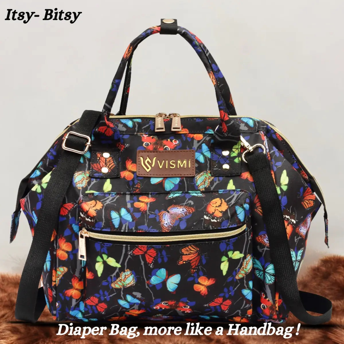 butterfly-black-mini-diaper-bag-for-moms-travel-vismiintrend