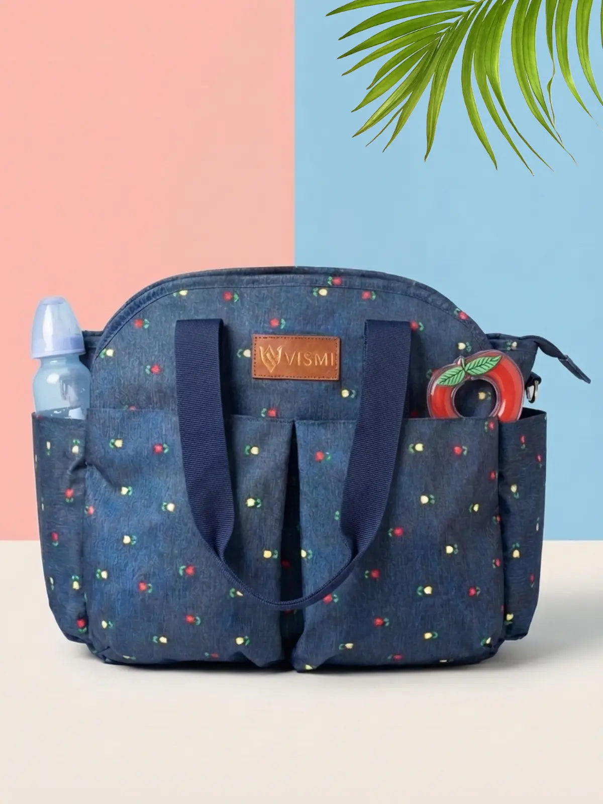 Cuddle Carry Tote Diaper Bag- Blue