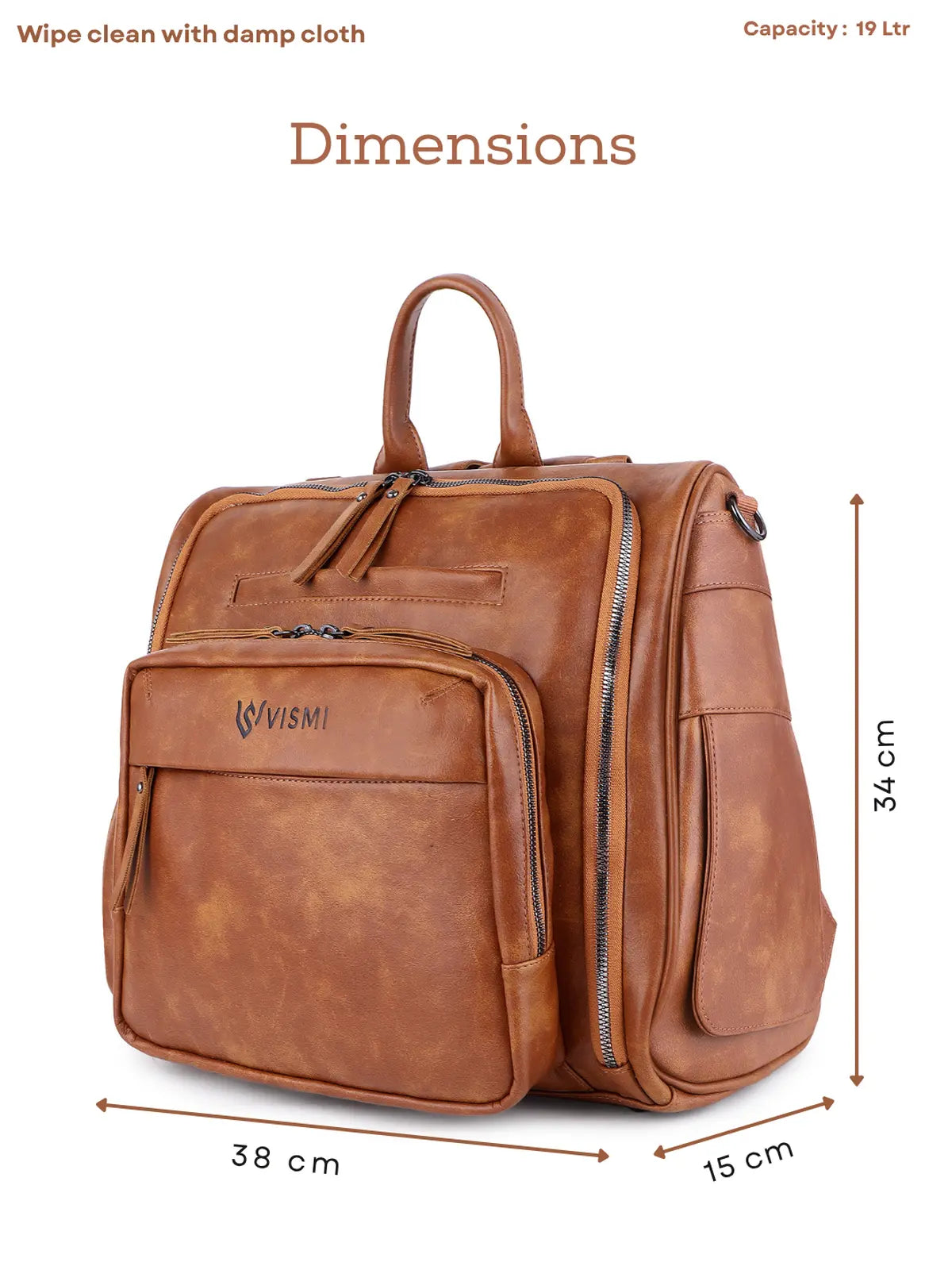 Timeless Backpack Messenger Diaper Bag