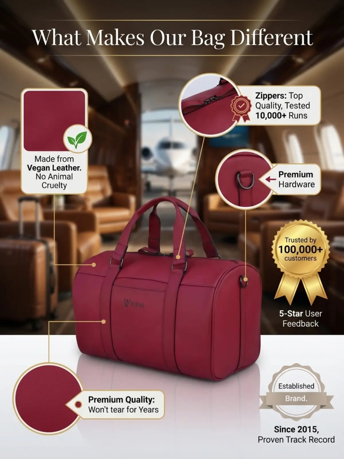 Endura Go Duffel Bag - Maroon