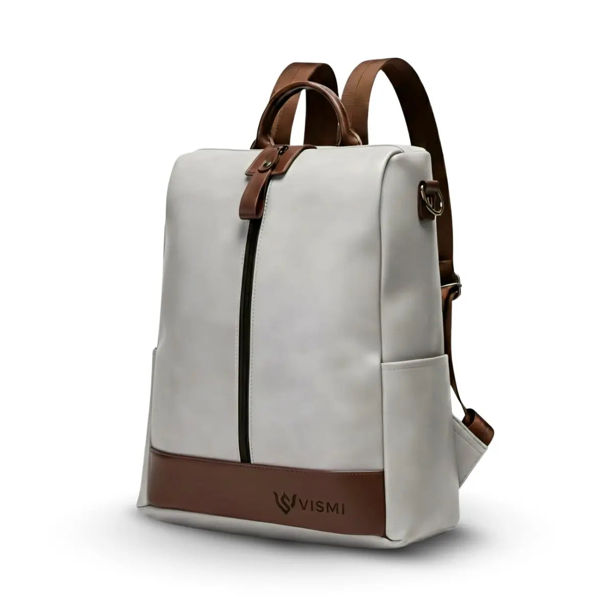 Timeless Aura Women Backpack Handbag - Grey