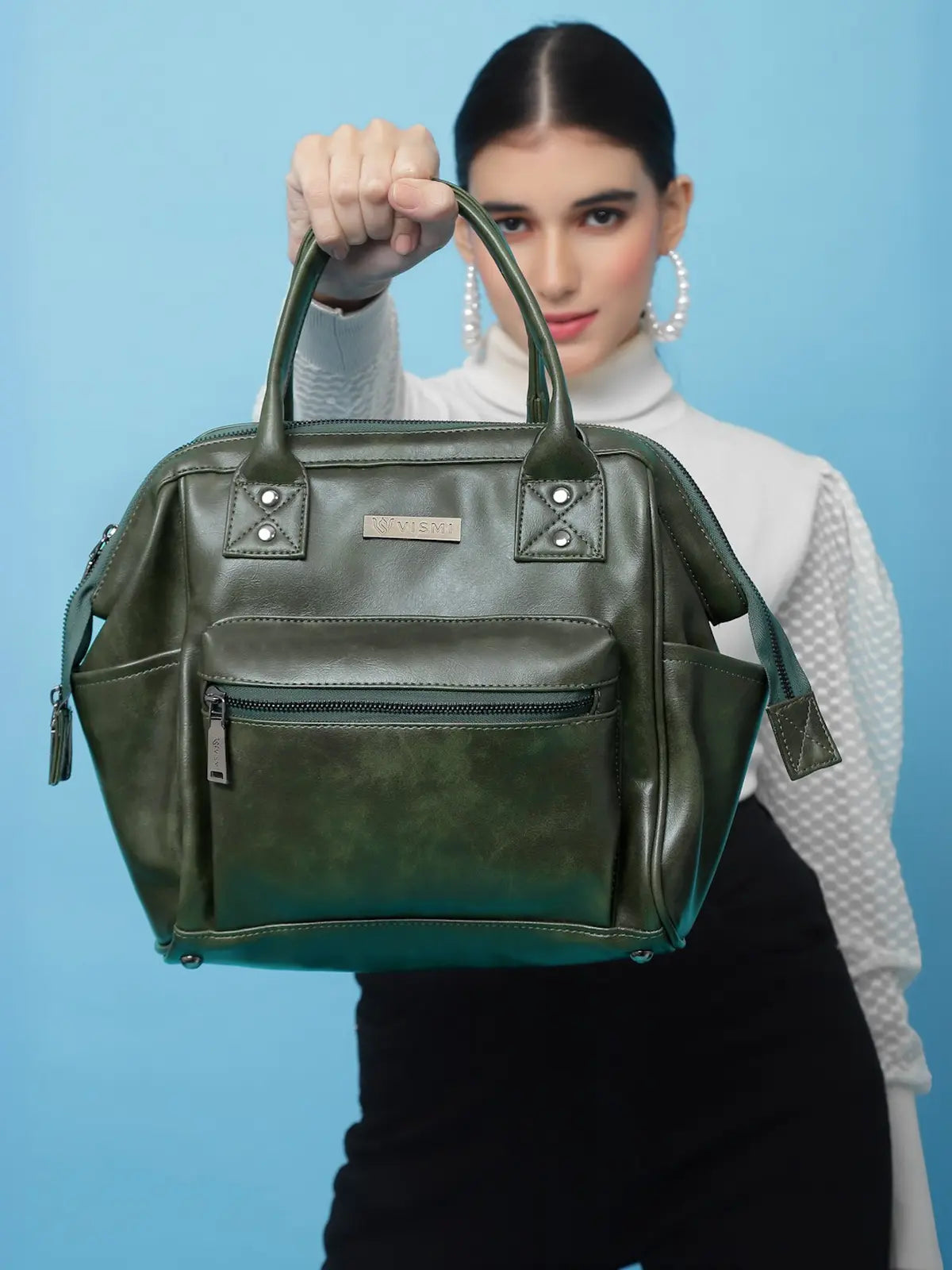 Timeless Trinity 3 in 1 Bag - Olive Green