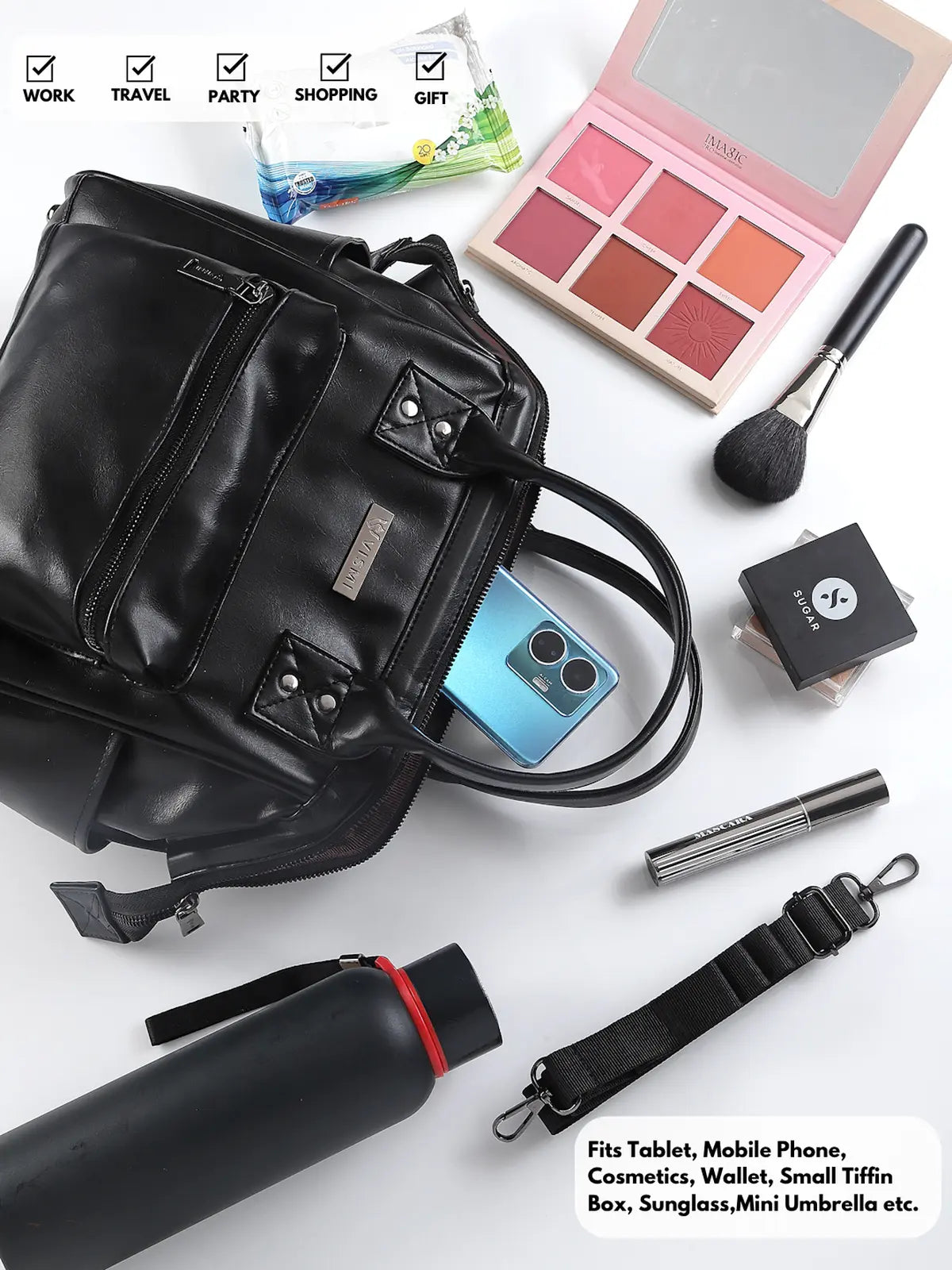 Timeless Trinity 3 in 1 Bag - Black