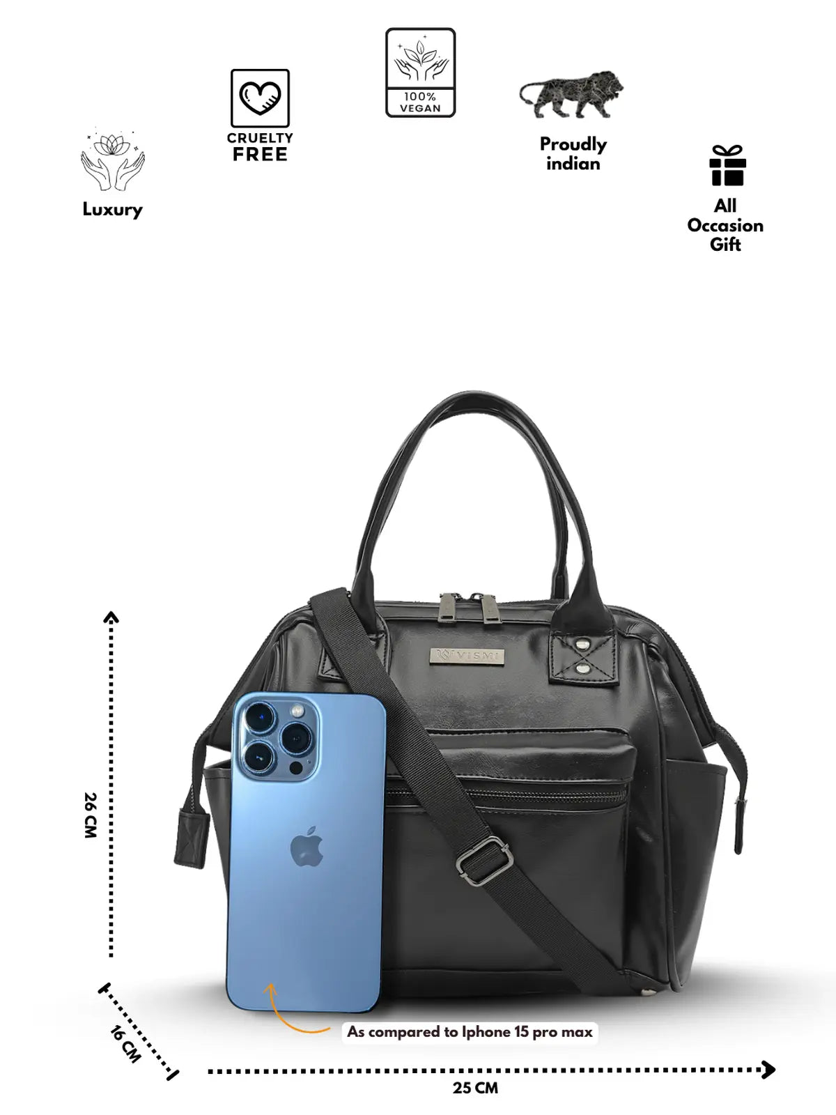 Timeless Trinity 3 in 1 Bag - Black