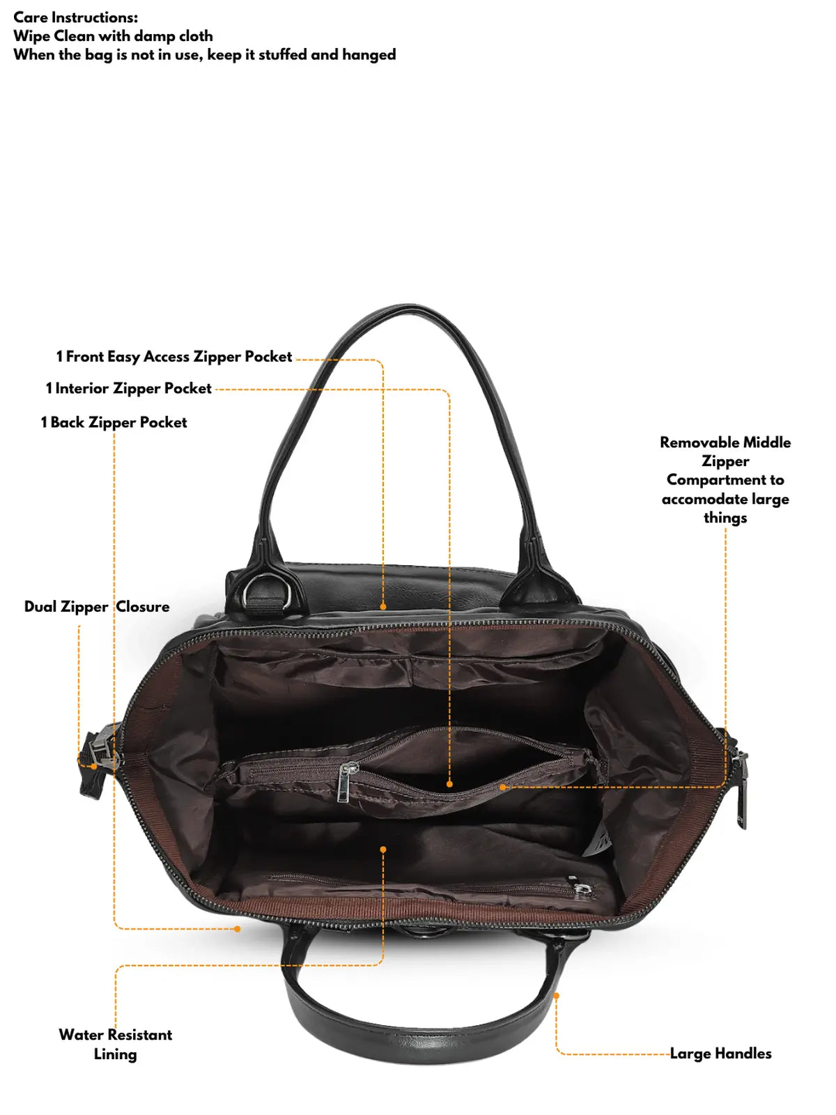 Timeless Trinity 3 in 1 Bag - Black