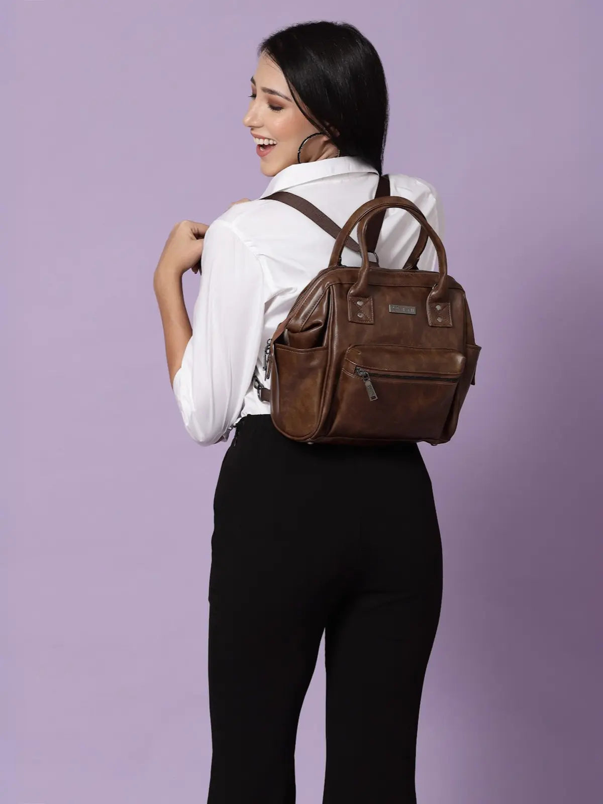 Timeless Trinity 3 in 1 Bag - Coffee Brown