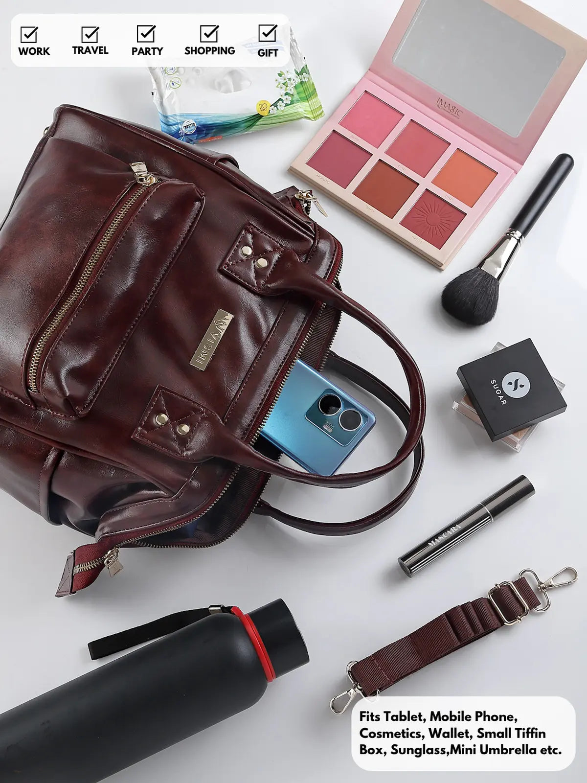 Timeless Trinity 3 in 1 Bag - Wine