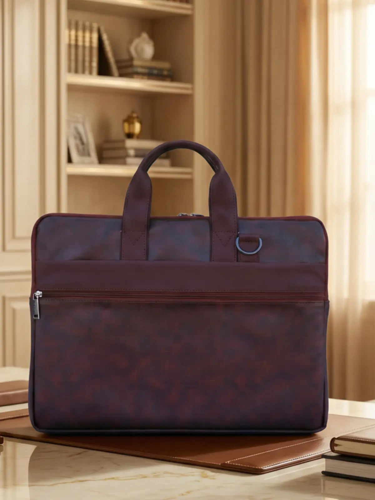 Summit Proline Laptop Messenger Bag - Coffee Brown
