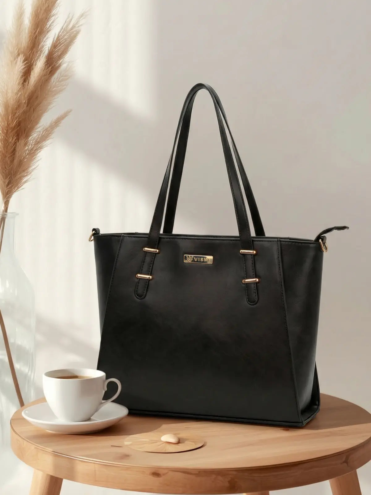 Timeless Contour Laptop Handbags - Black