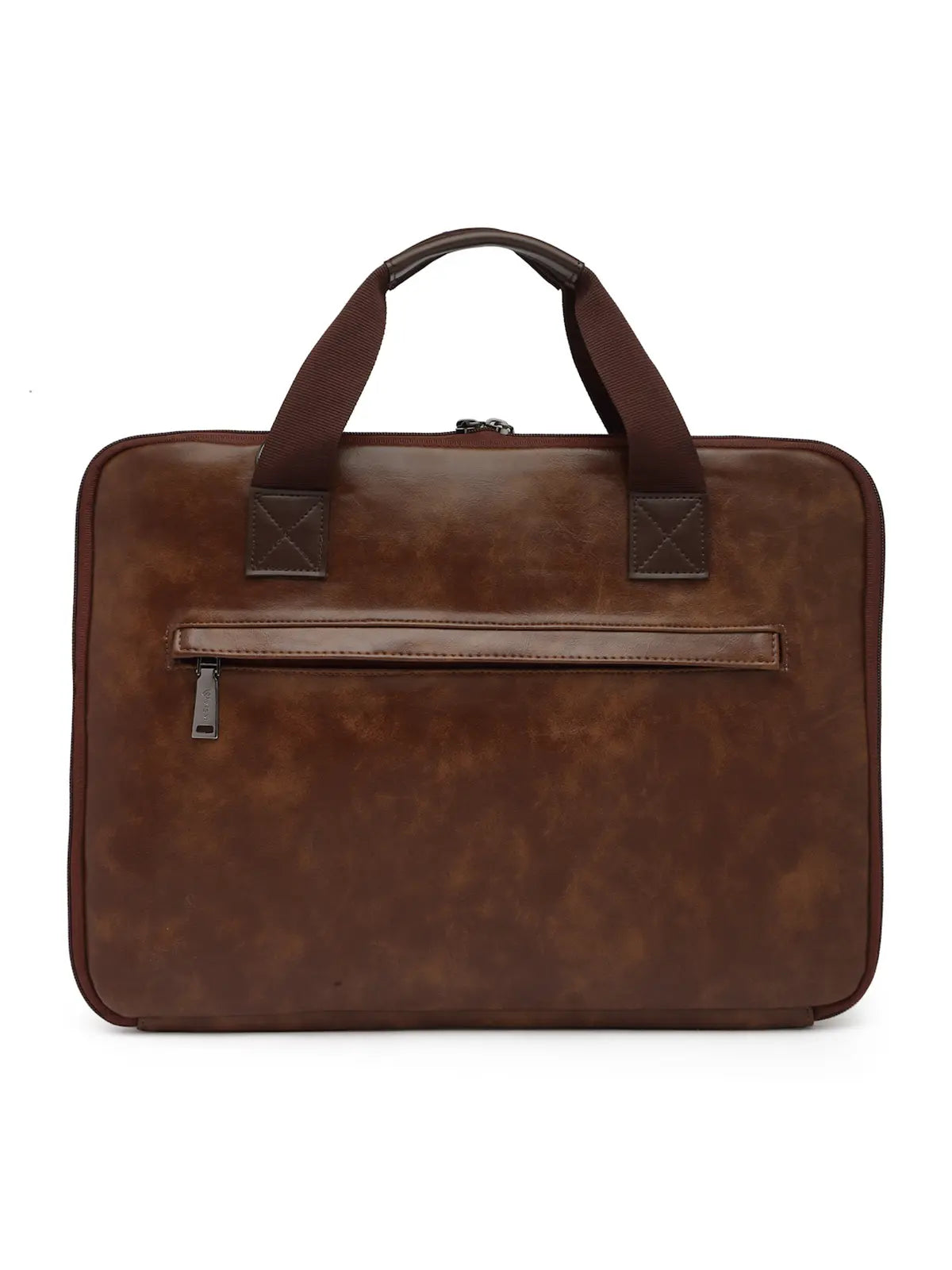 Timeless Unity Laptop Messenger Bag - Coffee Brown