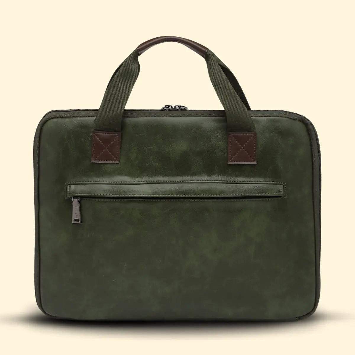 Timeless Unity Laptop Messenger Bag - Olive Green