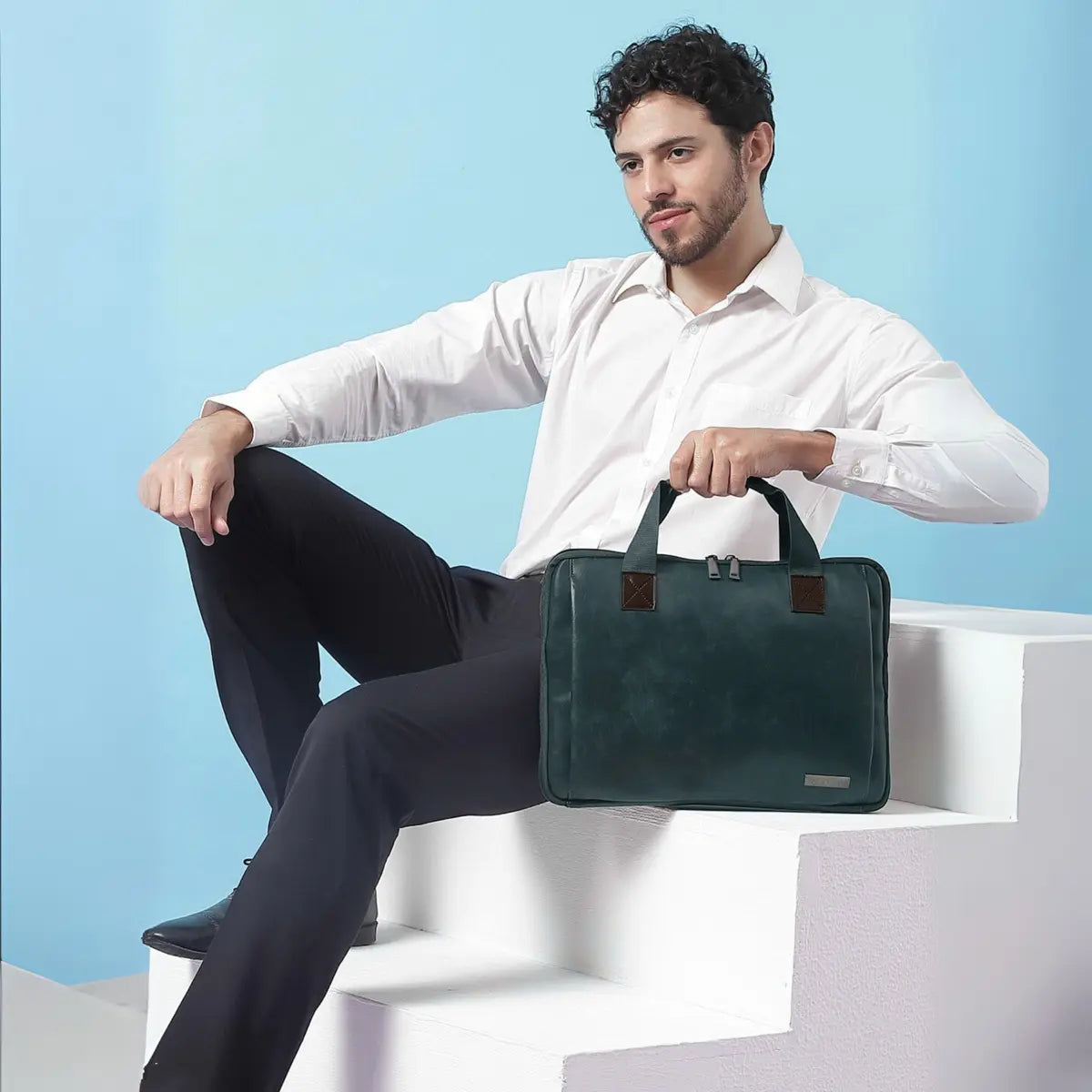 Special Rakhi Gift Combo - Laptop Bag + Satchel Handbag