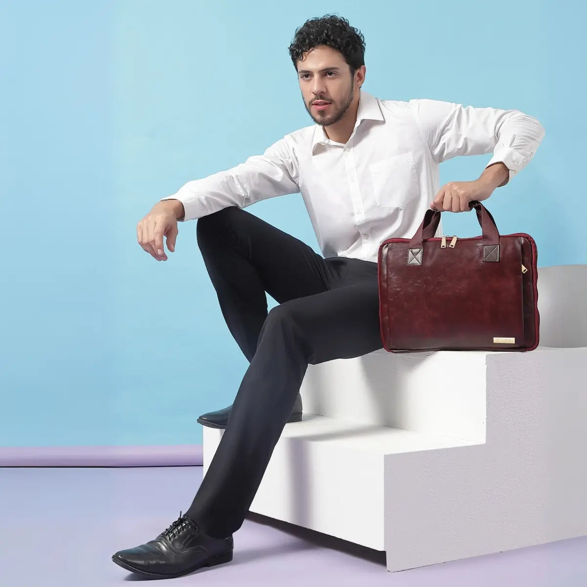 Special Rakhi Gift Combo - Laptop Bag + Satchel Handbag