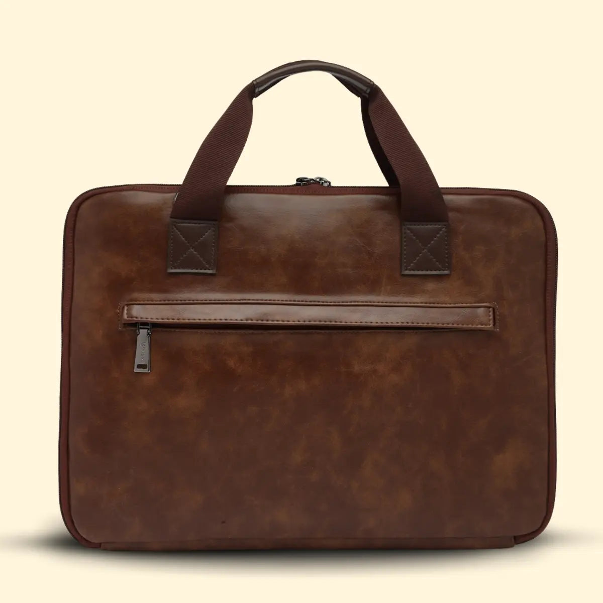Timeless Unity Laptop Messenger Bag - Coffee Brown