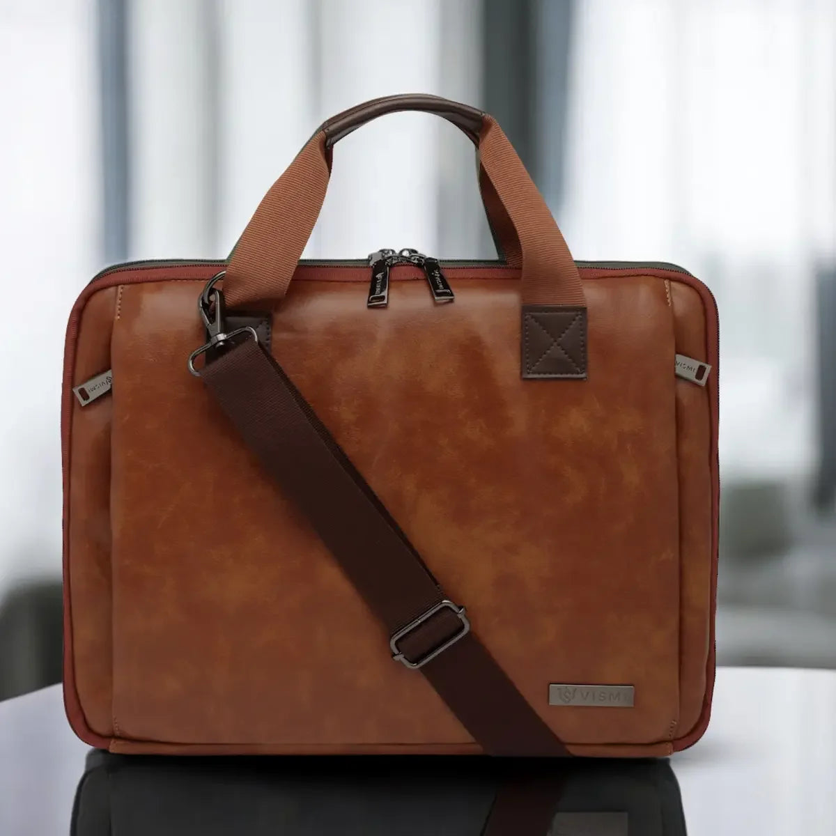 timeless-unity-laptop-messenger-bag-tan