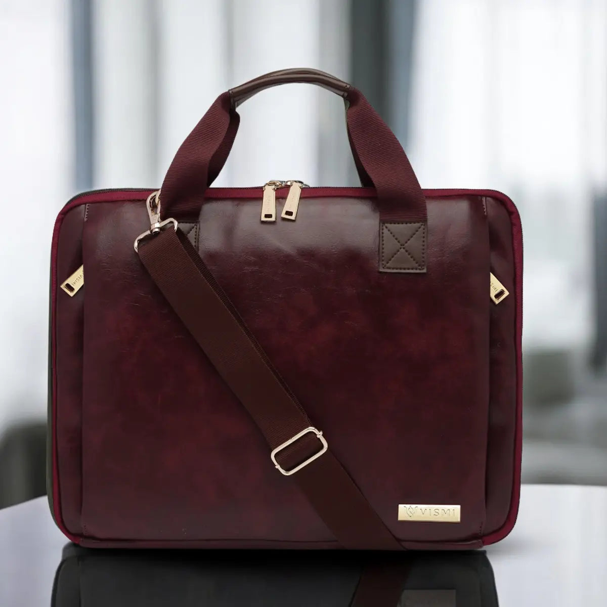 Special Rakhi Gift Combo - Laptop Bag + Satchel Handbag