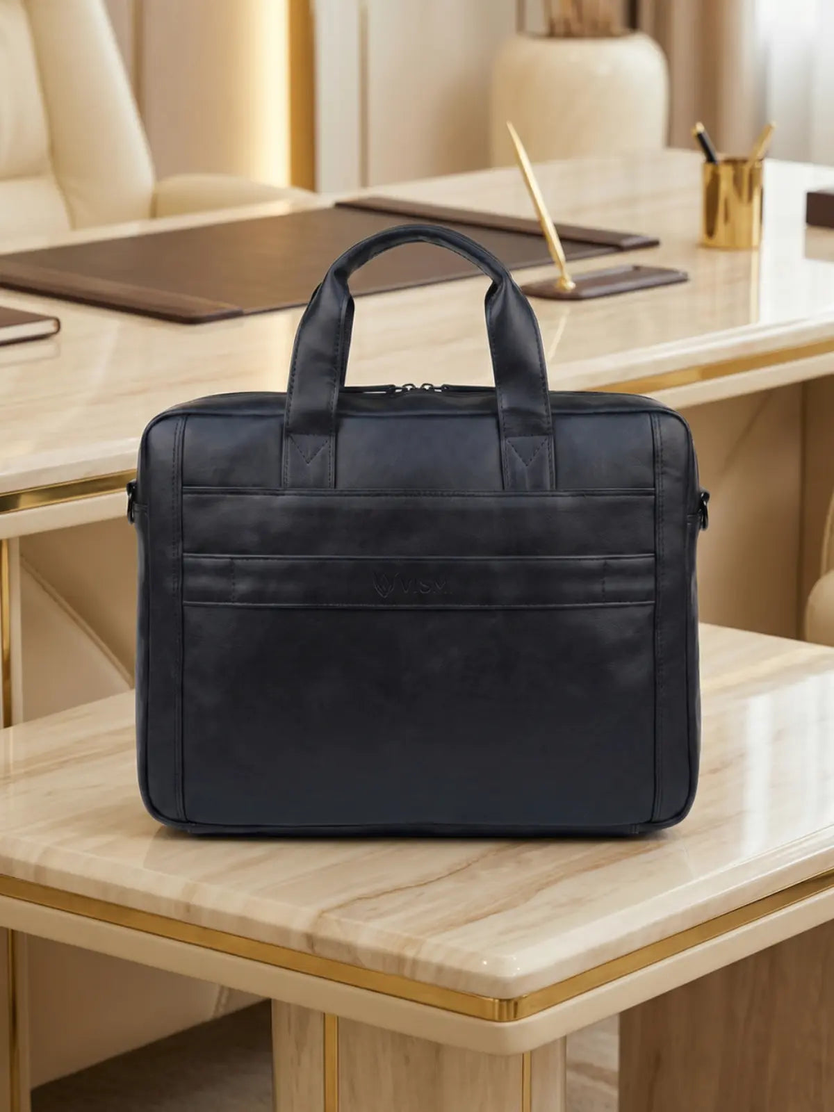 Legacy Laptop Messenger Bag- Black